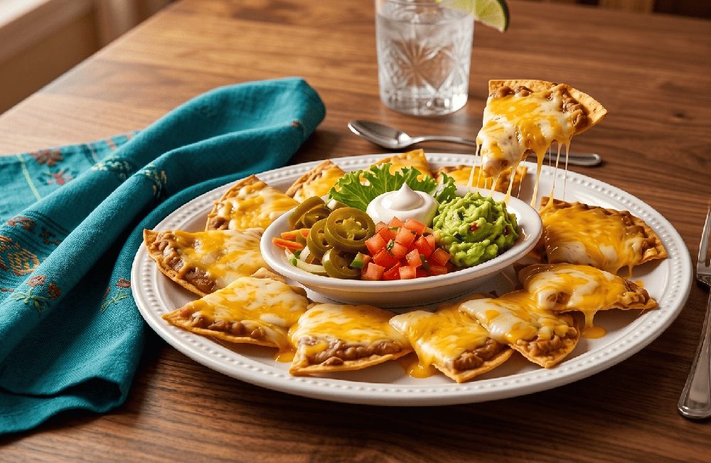 Bean & Cheese Nachos